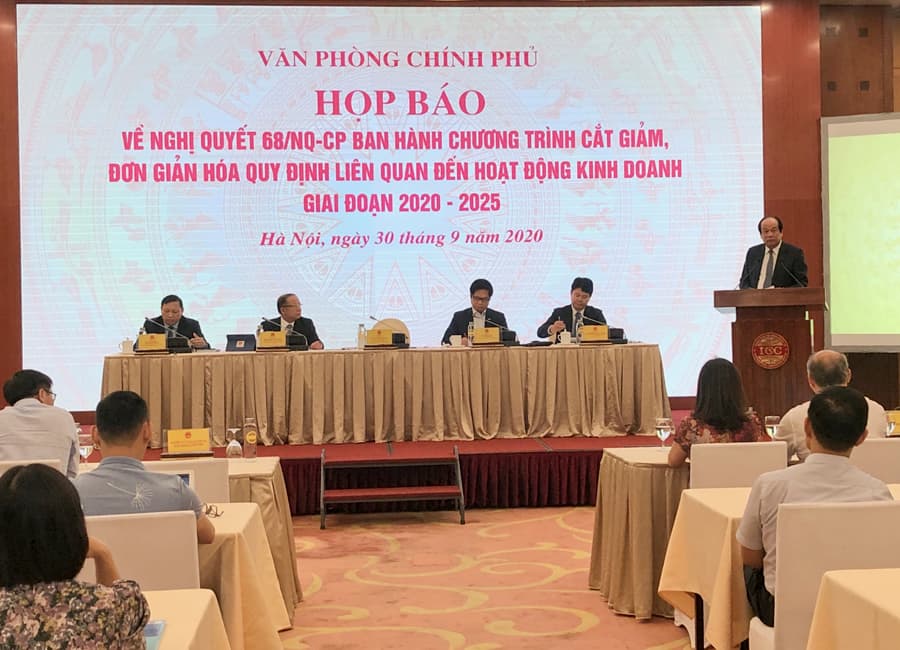 Đơn giản hóa quy định liên quan đến hoạt động kinh doanh