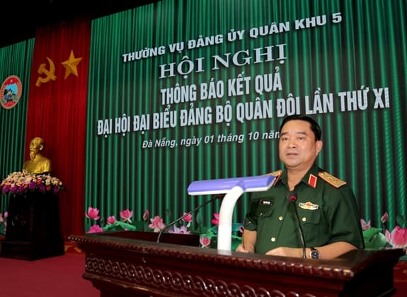 Các đơn vị thông báo nhanh kết quả Đại hội đại biểu Đảng bộ Quân đội lần thứ XI