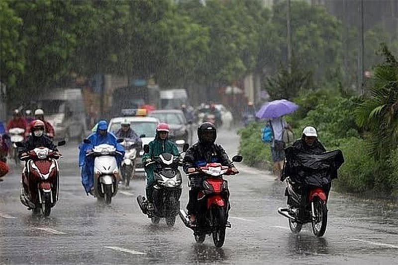 Nhiều khu vực có mưa dông, đề phòng thời tiết nguy hiểm