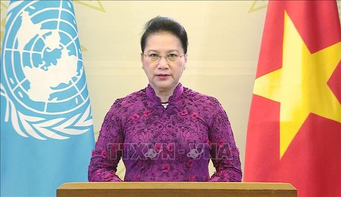 Thông điệp của Chủ tịch Quốc hội Nguyễn Thị Kim Ngân tại Phiên họp cấp cao Kỷ niệm 25 năm Hội nghị thế giới lần thứ IV về phụ nữ