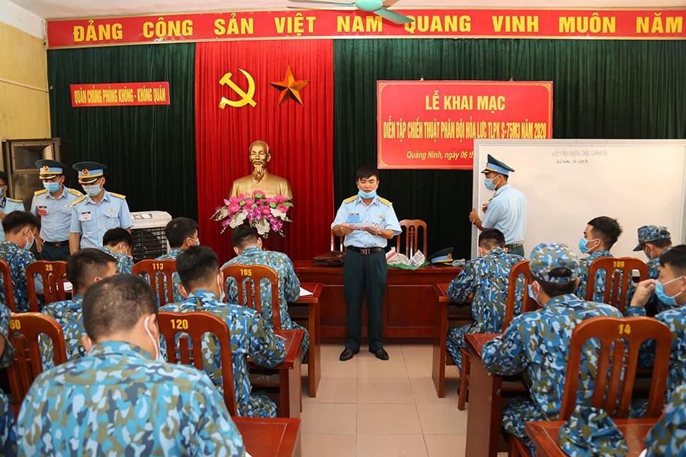 Khai mạc Diễn tập chiến thuật Phân đội Hỏa lực Tên lửa Phòng không S-75M3