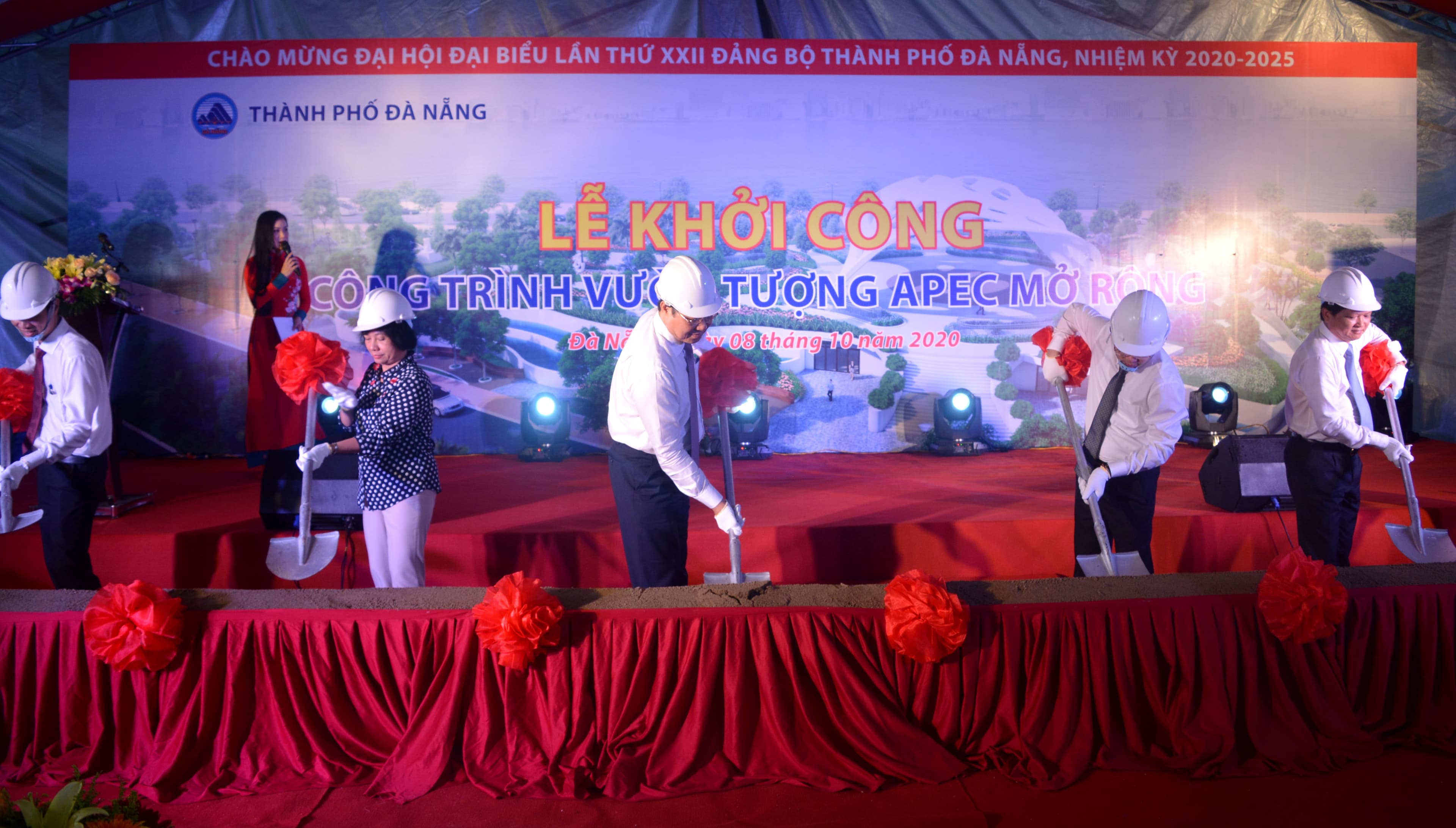 Đà Nẵng khởi công công trình Vườn tượng APEC mở rộng