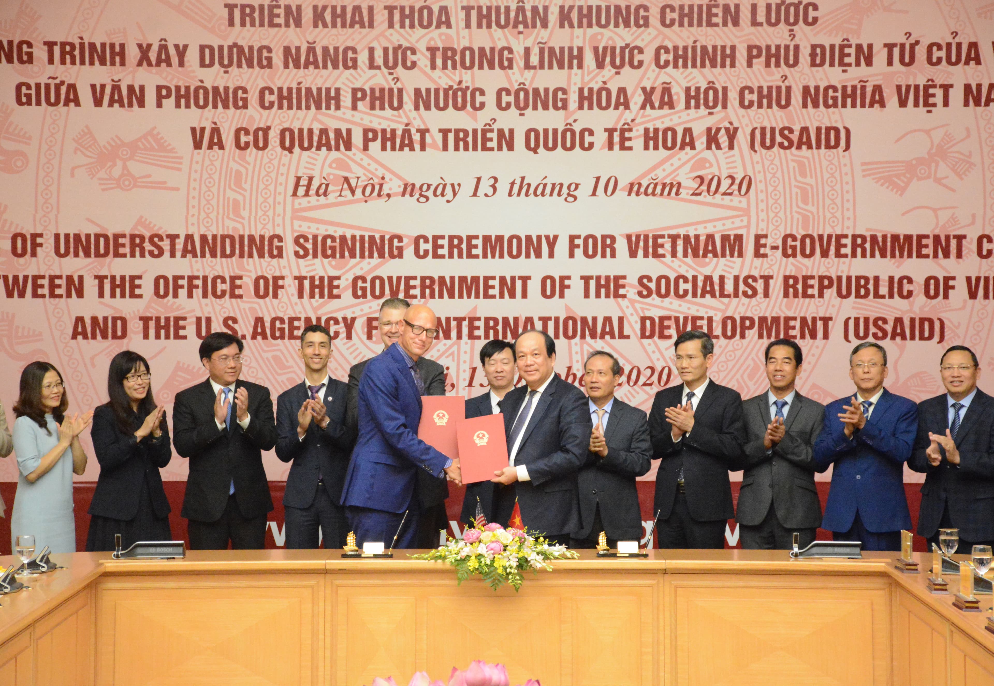 Việt Nam, Hoa Kỳ hợp tác xây dựng năng lực Chính phủ điện tử