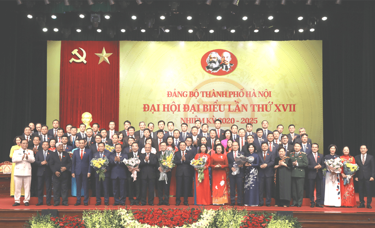 Đại hội đại biểu Đảng bộ TP Hà Nội lần thứ XVII thành công tốt đẹp