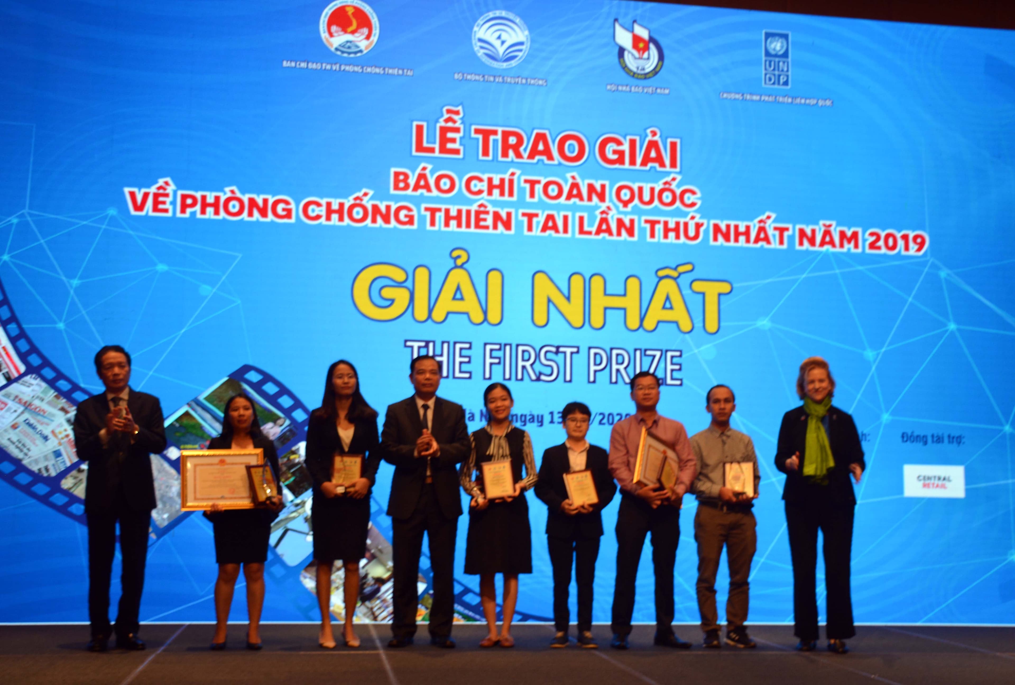 Lễ trao Giải Báo chí toàn quốc về Phòng chống thiên tai lần thứ nhất năm 2019
