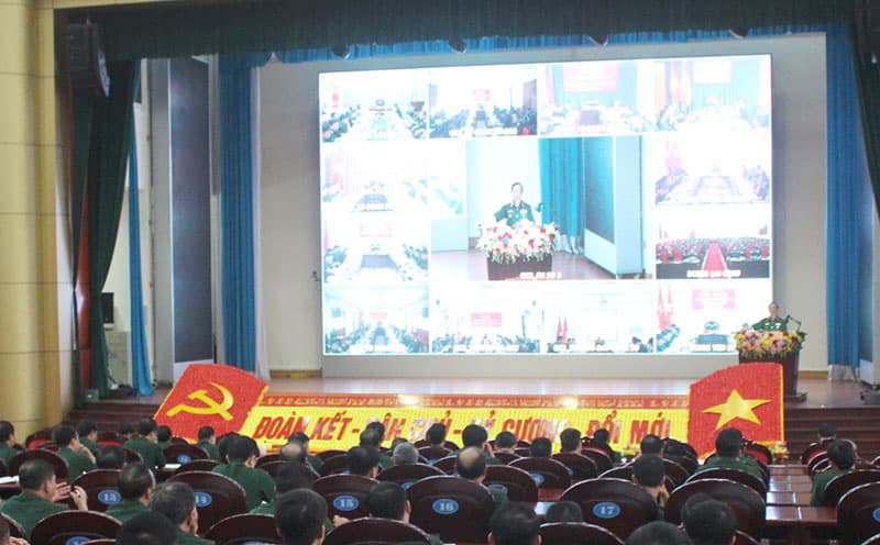 Thông báo nhanh kết quả Đại hội đại biểu Đảng bộ Quân đội lần thứ XI