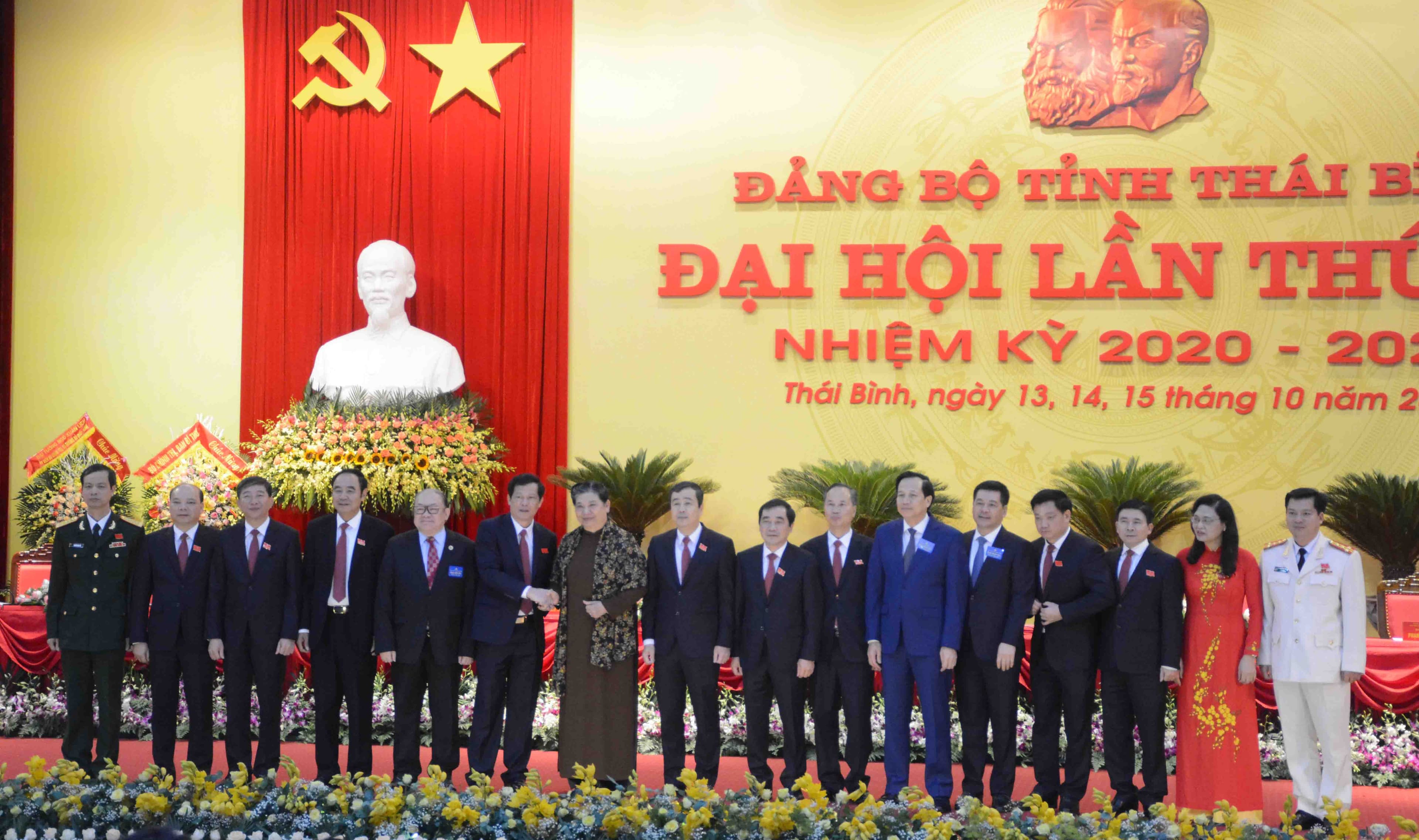 Khai mạc Đại hội Đảng bộ tỉnh Thái Bình lần thứ XX