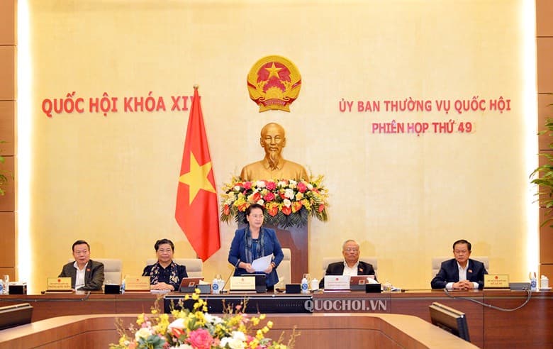 Ủy ban Thường vụ Quốc hội bế mạc Phiên họp thứ 49