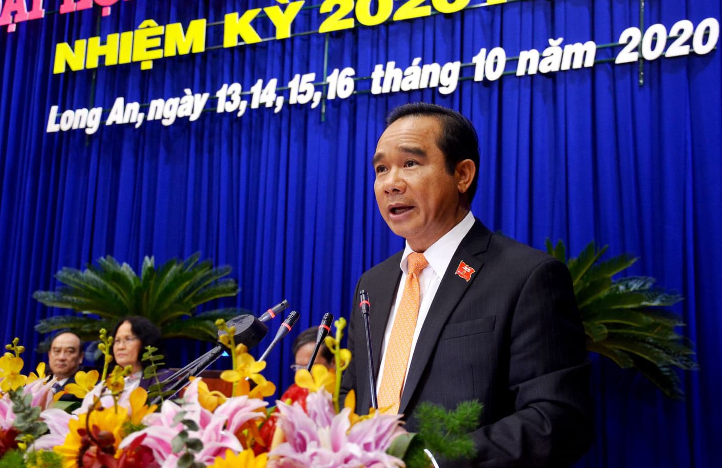 Đồng chí Nguyễn Văn Được được bầu giữ chức Bí thư Tỉnh ủy Long An nhiệm kỳ 2020-2025