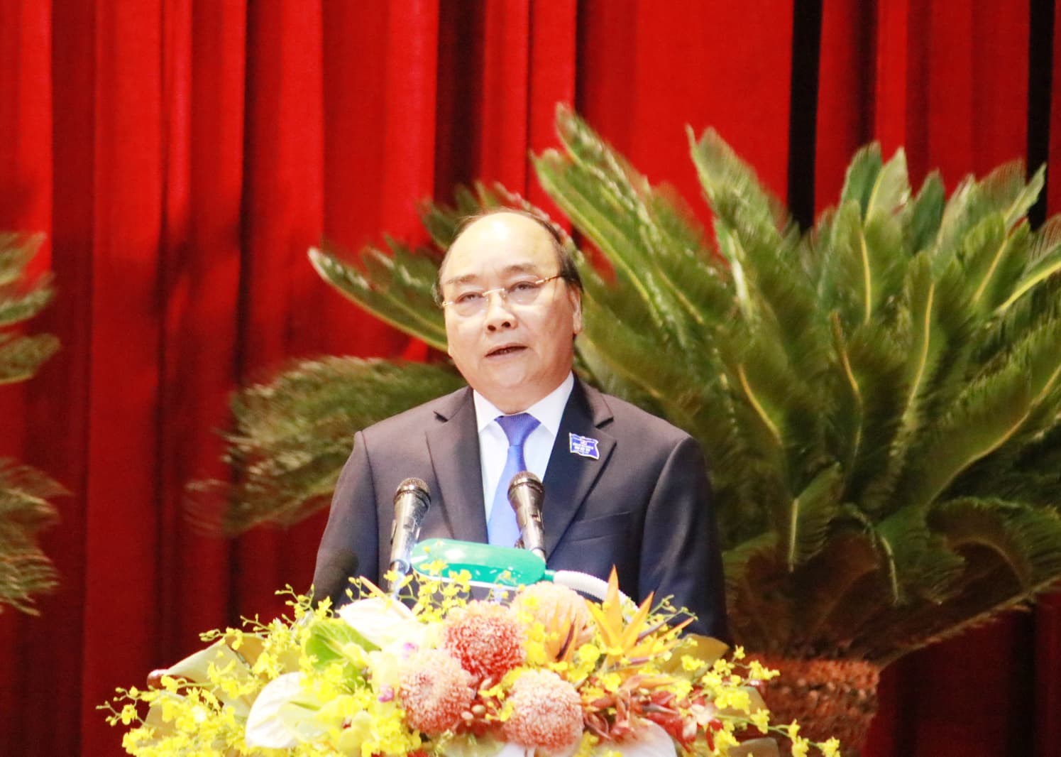 Thủ tướng Nguyễn Xuân Phúc dự Đại hội đại biểu Đảng bộ tỉnh Nghệ An, nhiệm kỳ 2020-2025