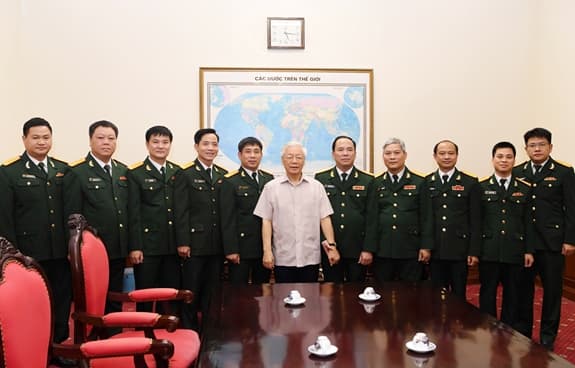 Tổng Bí thư, Chủ tịch nước, Bí thư Quân ủy Trung ương Nguyễn Phú Trọng gửi thư chúc mừng Báo Quân đội nhân dân
