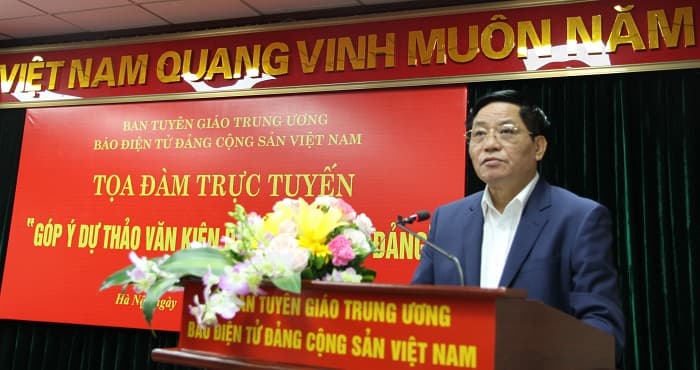 Tọa đàm trực tuyến “Góp ý dự thảo Văn kiện Đại hội XIII của Đảng”