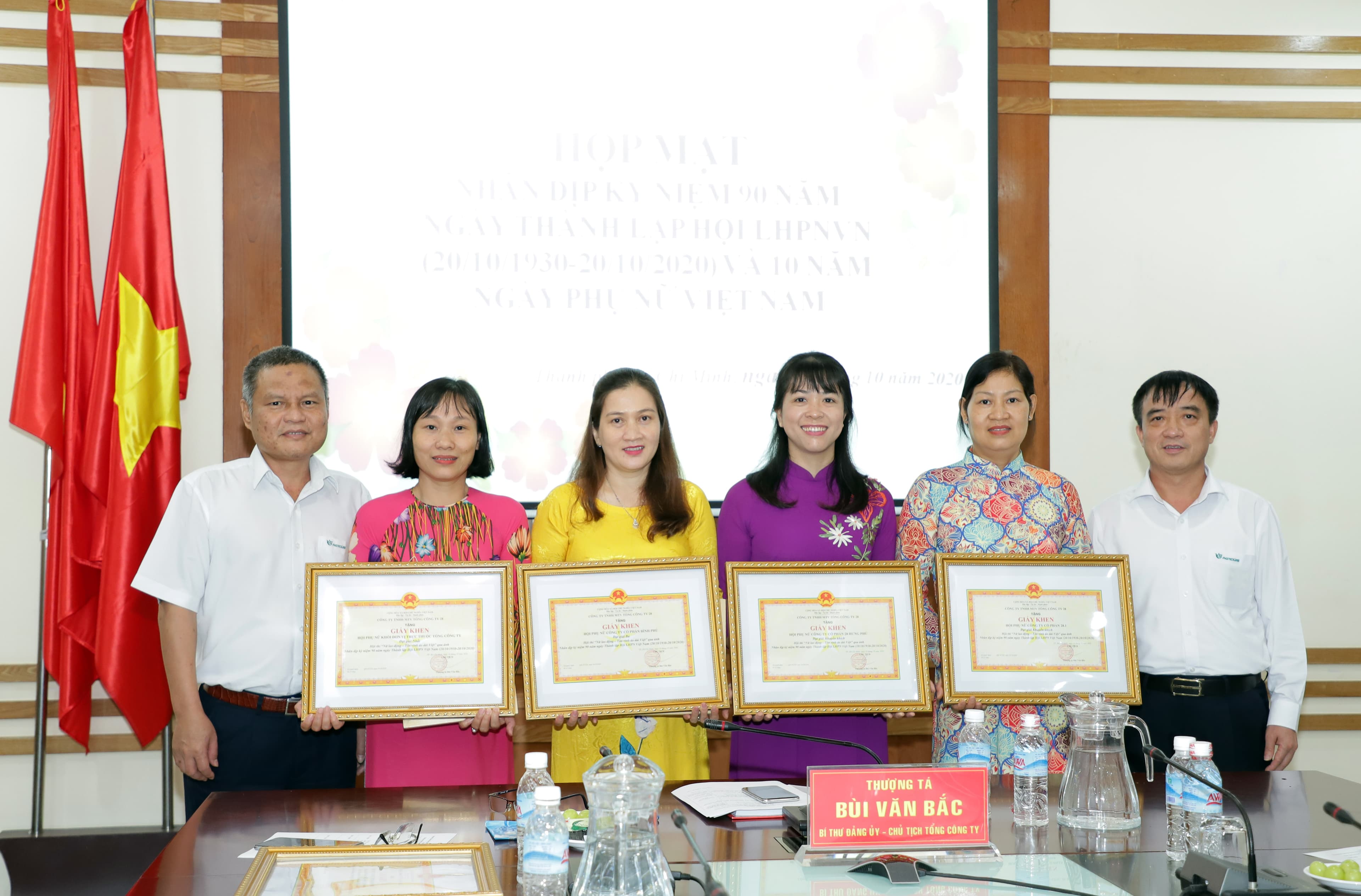 Phụ nữ Tổng công ty 28 phát huy truyền thống, đóng góp thiết thực vào nhiệm vụ đơn vị