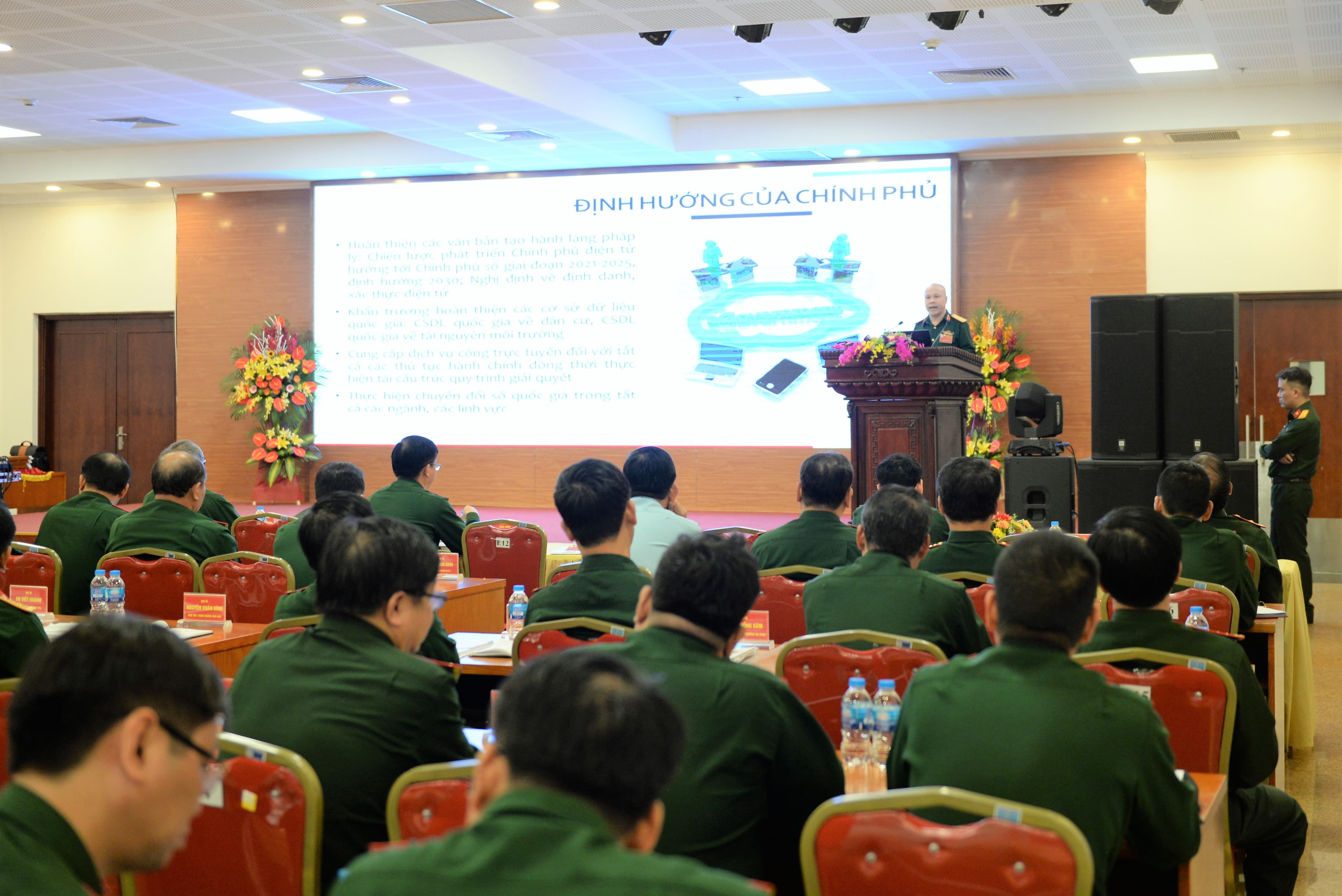 Tập huấn lực lượng công nghệ thông tin toàn quân năm 2020