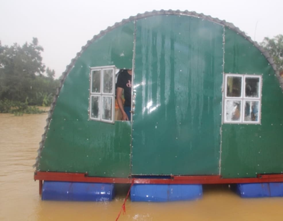 Nhà phao chống lũ: Giải pháp lâu dài cho người miền Trung