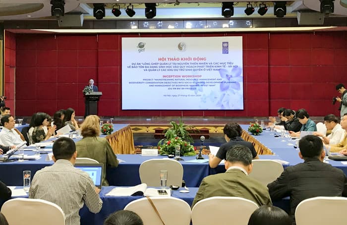 Công bố Dự án BR giúp bảo tồn đa dạng sinh học và quản lý bền vững các khu dự trữ sinh quyển