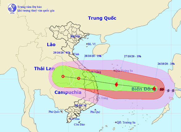 Chạy đua với bão số 9