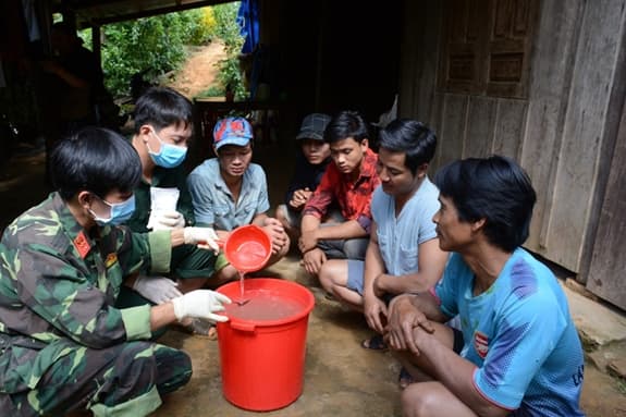 Chủ động phòng, chống dịch bệnh sau mưa lũ