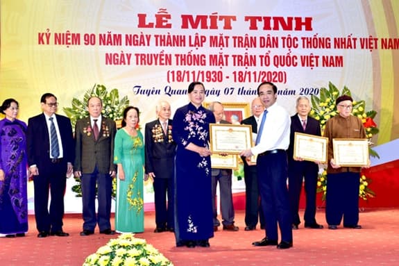 Tỉnh ủy Tuyên Quang kỷ niệm 90 năm Ngày thành lập Mặt trận Dân tộc thống nhất Việt Nam