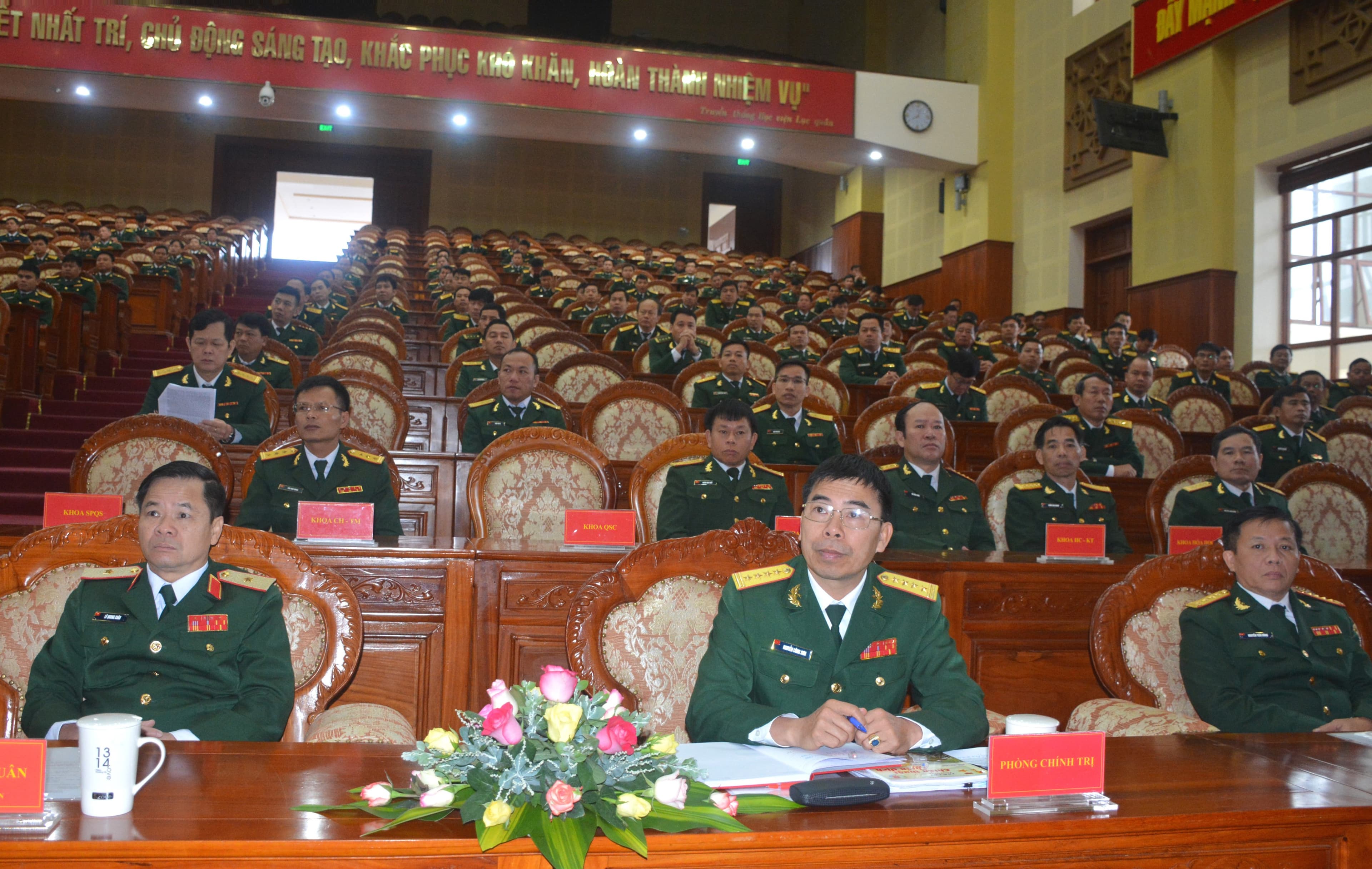 Học viện Lục quân khai giảng khóa 4 đào tạo và khóa 7 hoàn chỉnh cao cấp lý luận chính trị