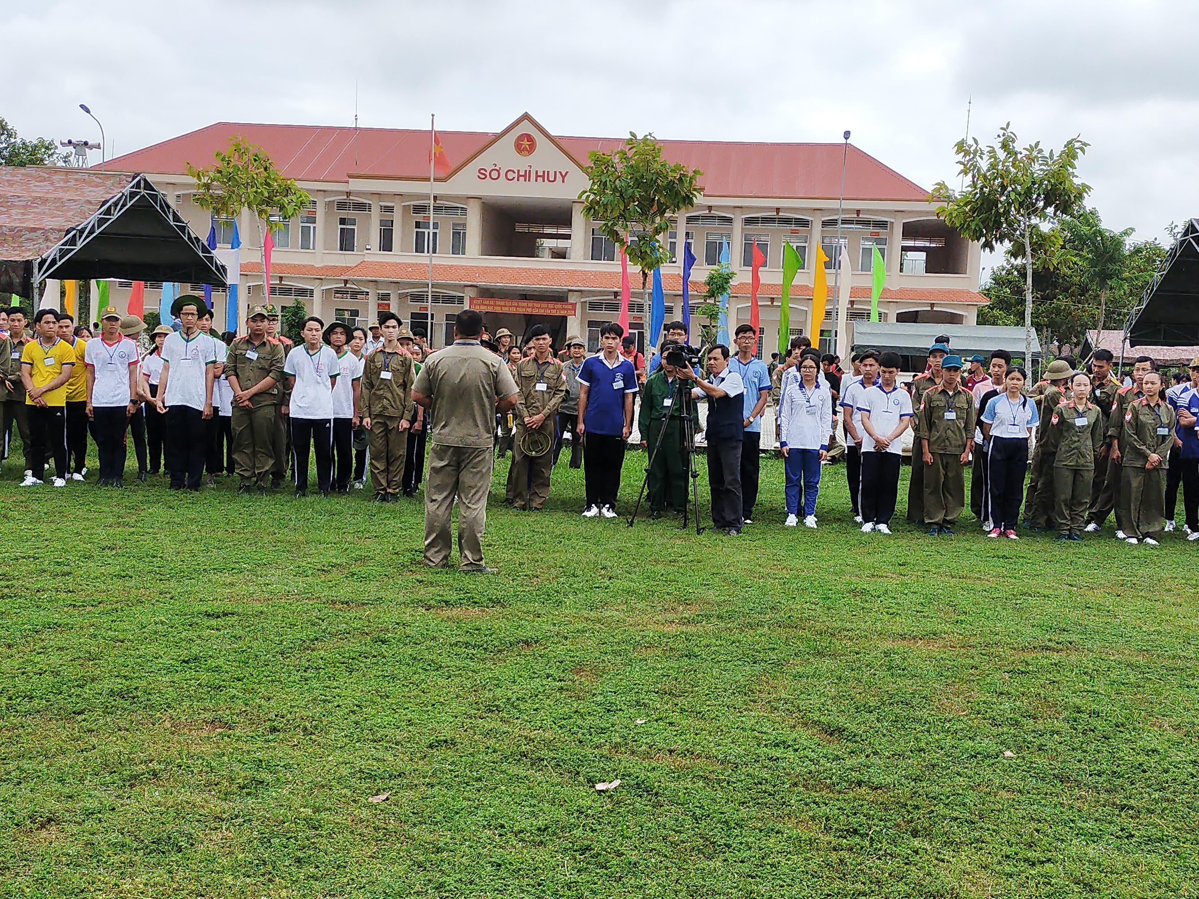 Khai mạc Hội thao Giáo dục quốc phòng và an ninh học sinh, sinh viên thành phố Cần Thơ lần thứ XI năm 2020