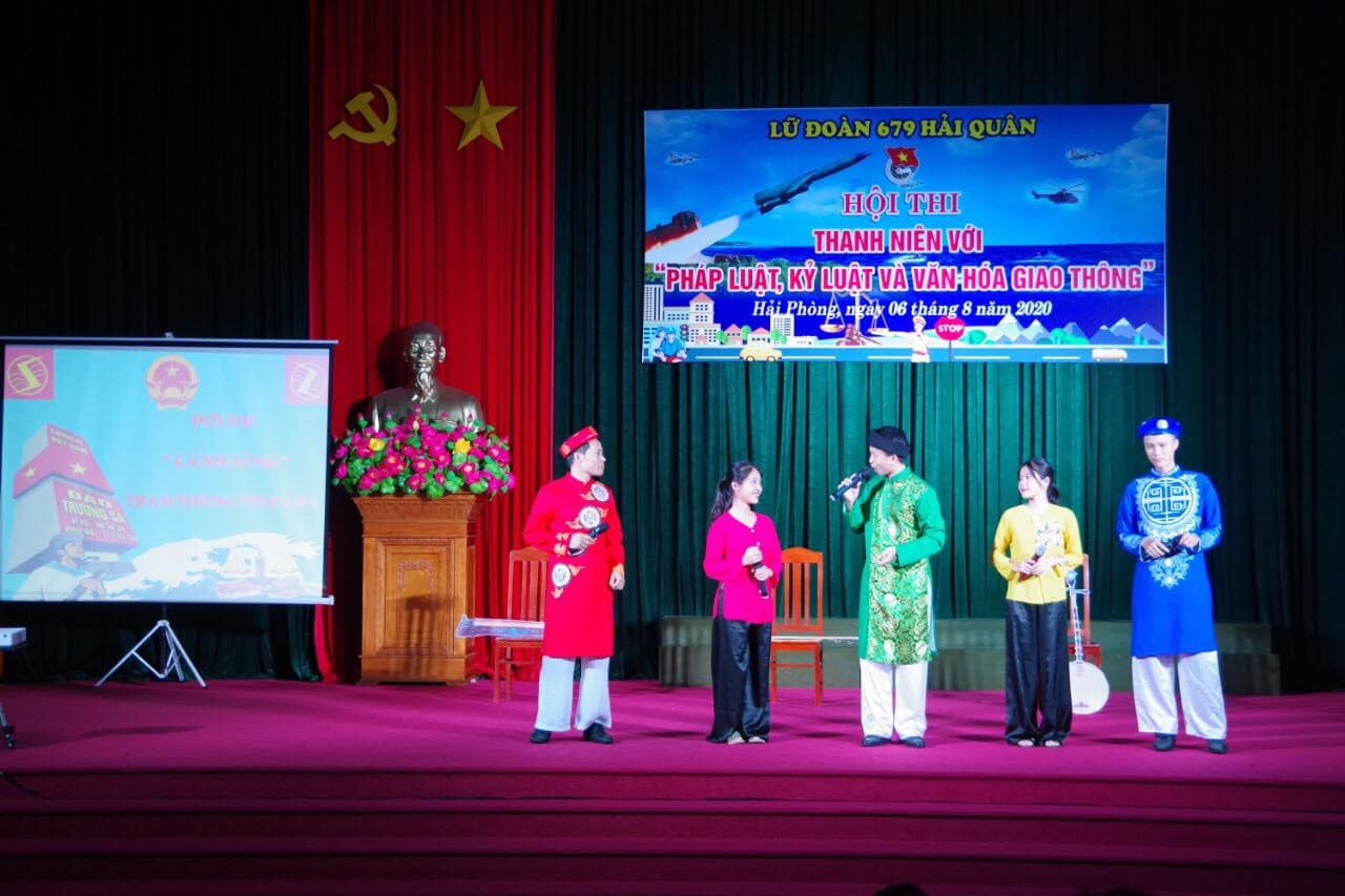 Sân khấu hóa để nâng cao ý thức chấp hành kỷ luật