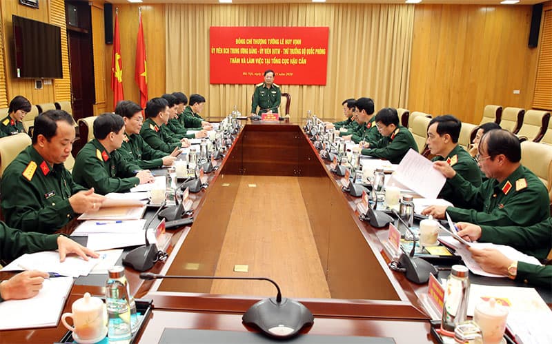 Tổng cục Hậu cần bảo đảm tốt hậu cần cho nhiệm vụ cứu hộ - cứu nạn