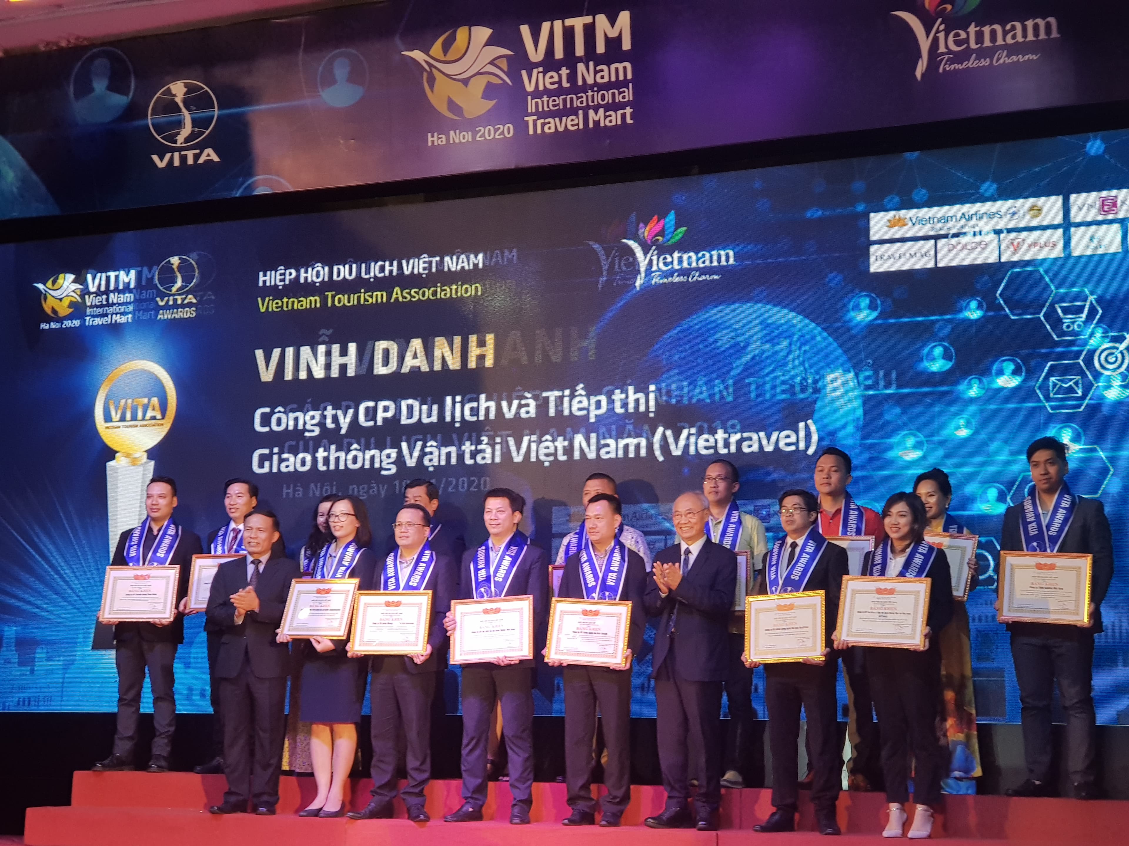 Tôn vinh các doanh nghiệp và cá nhân tiêu biểu năm 2019 của du lịch Việt Nam