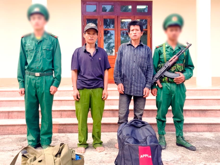 Điện Biên: Bắt giữ 2 đối tượng nhập cảnh trái phép