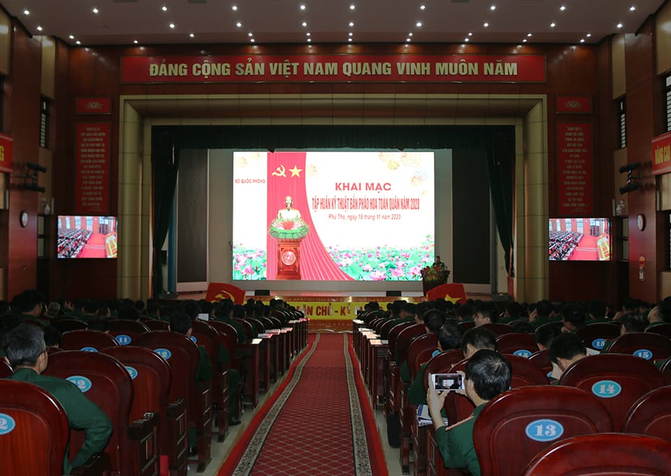 Khai mạc tập huấn kỹ thuật bắn pháo hoa toàn quân năm 2020