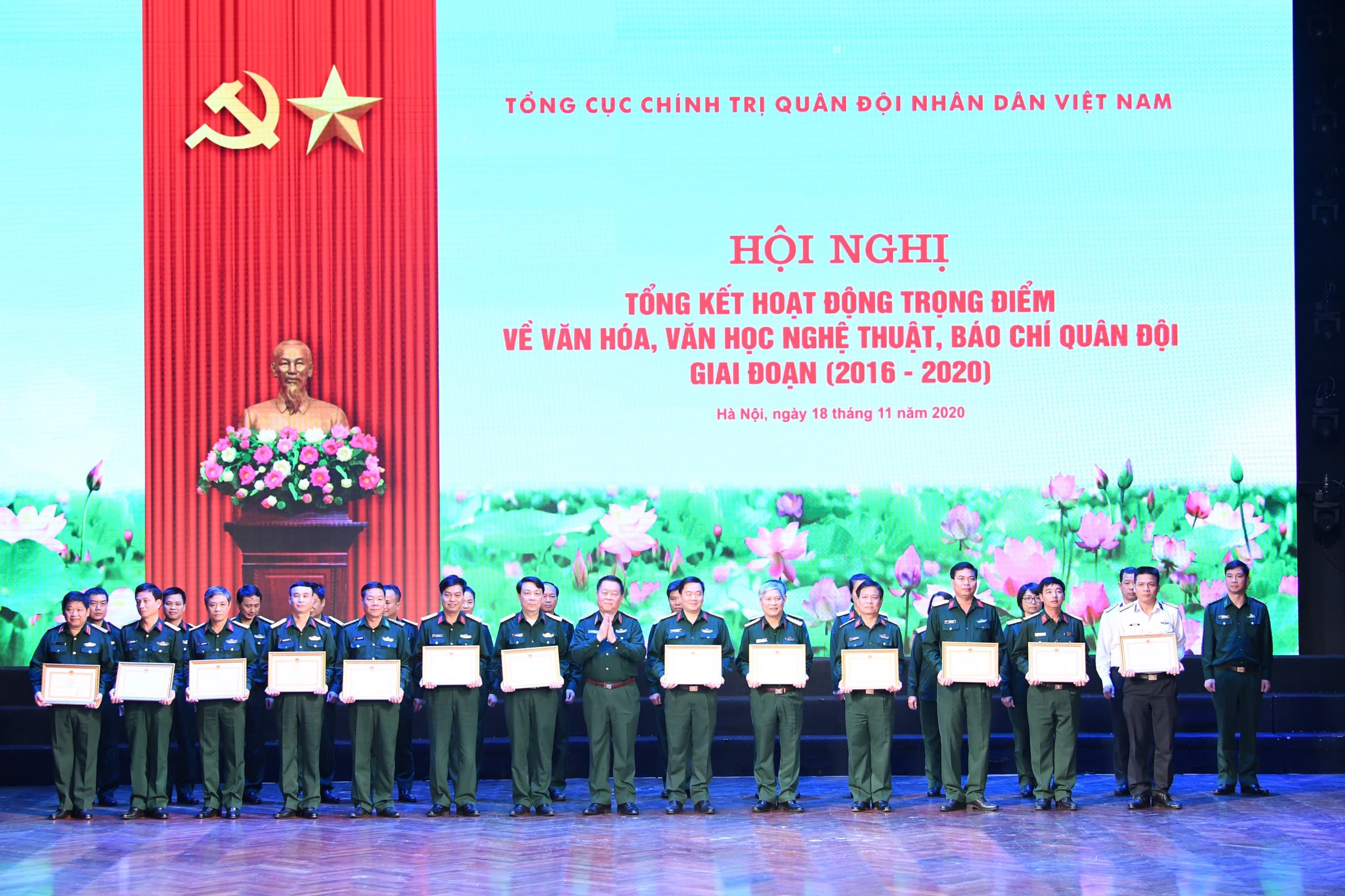 Tiếp tục nâng cao chất lượng hoạt động trọng điểm văn hóa, văn học nghệ thuật, báo chí quân đội
