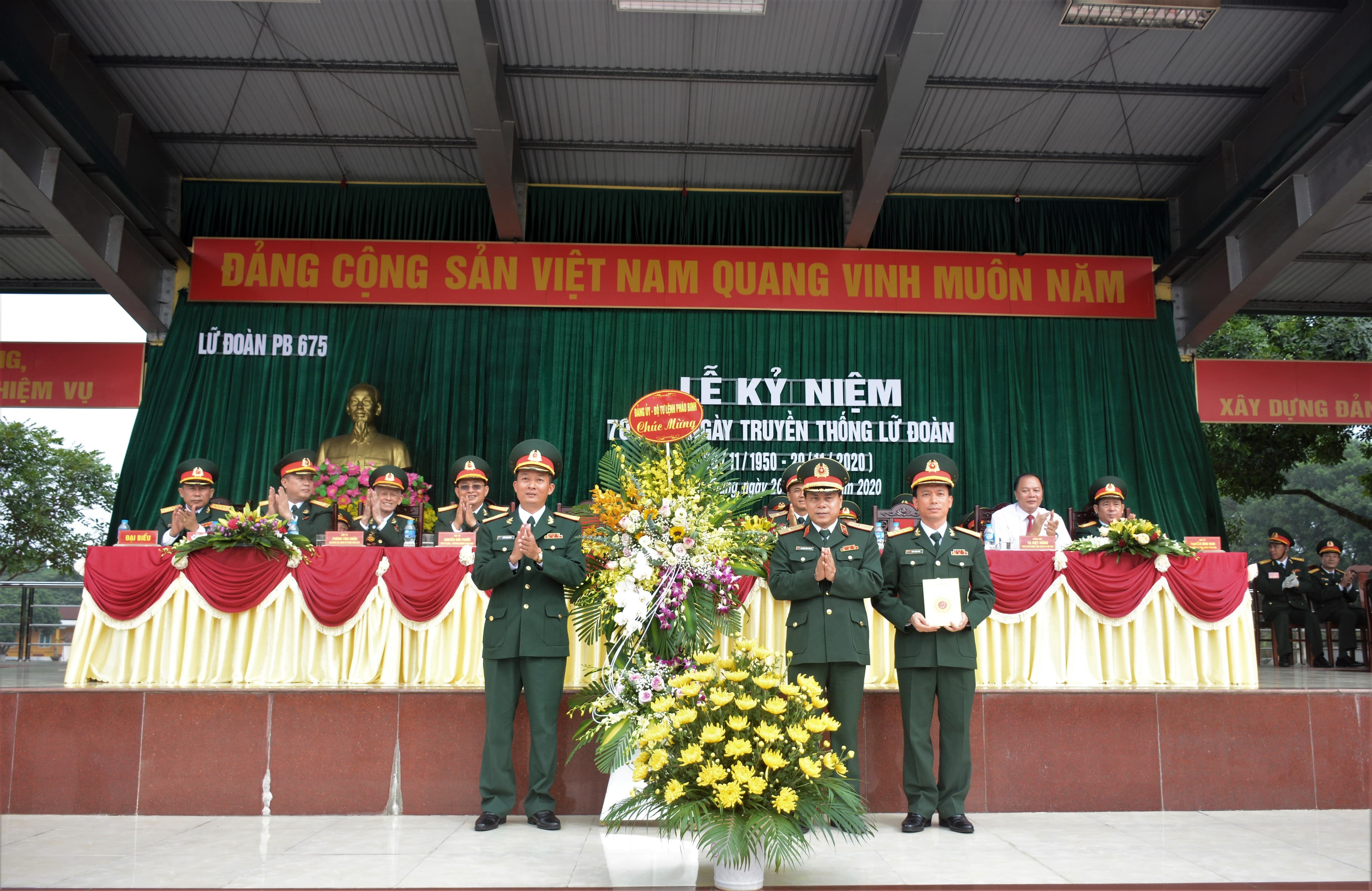 Lữ đoàn 675 kỷ niệm 70 năm Ngày truyền thống