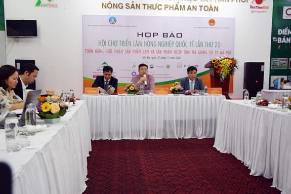 Sắp diễn ra hội chợ AgroViet 2020 và tuần hàng cam Hà Giang