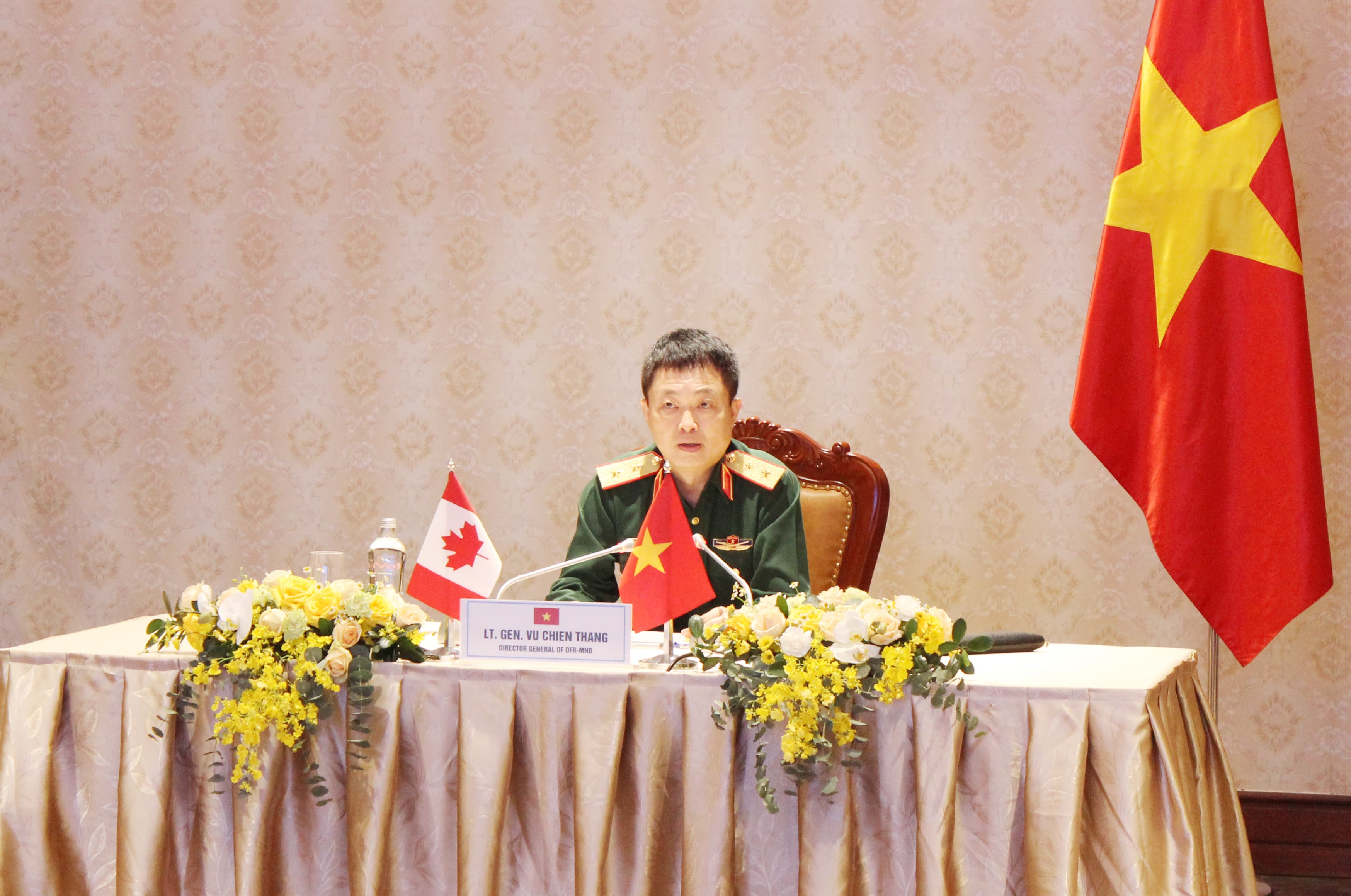 Tham vấn quốc phòng song phương Việt Nam-Canada năm 2020