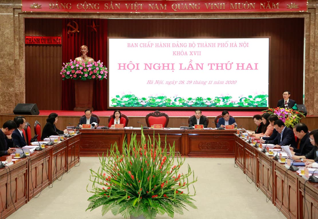 Ban Chấp hành Đảng bộ TP Hà Nội thảo luận, cho ý kiến về nhiều nội dung quan trọng
