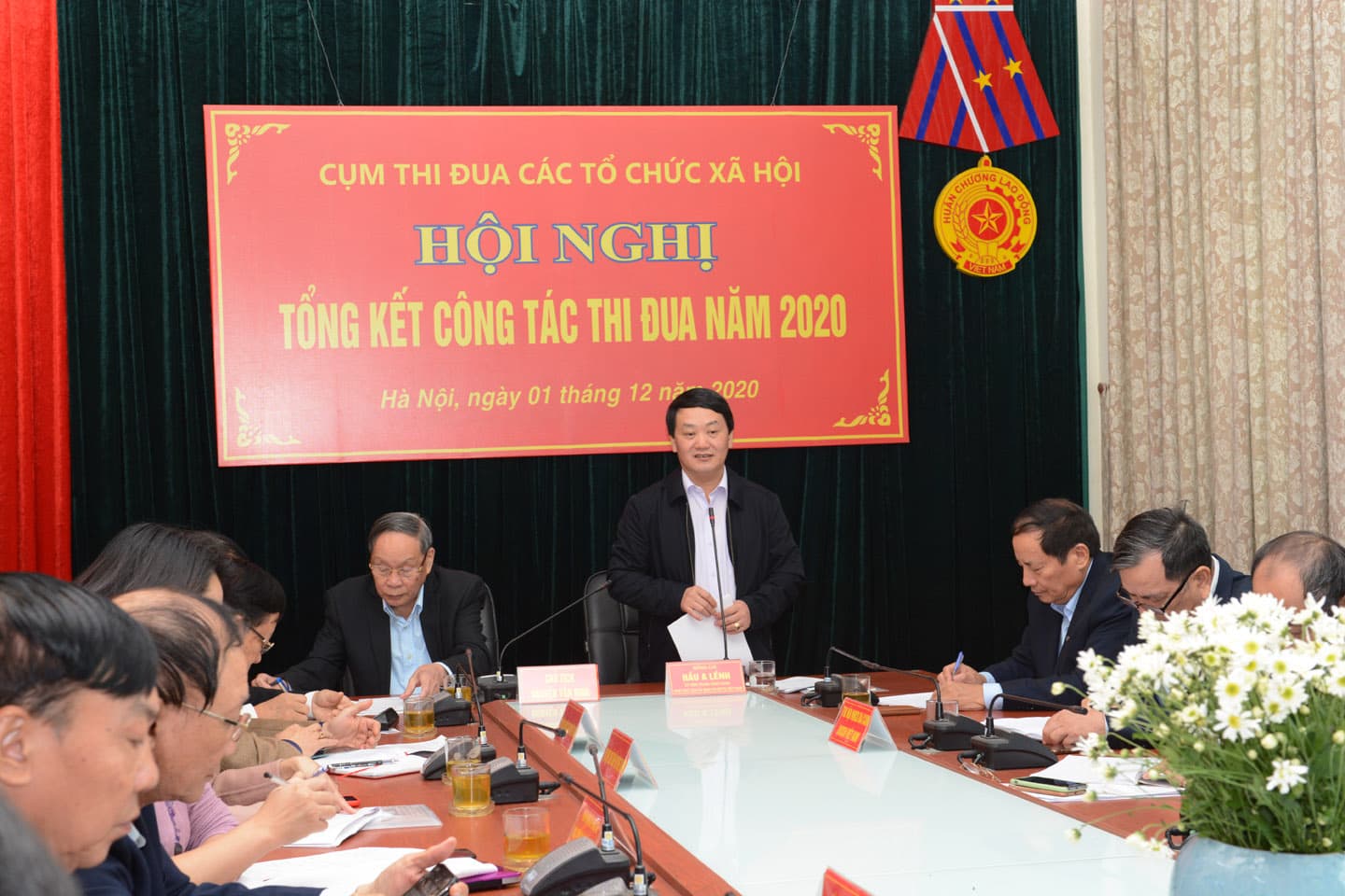 Cụm thi đua các tổ chức xã hội sơ kết công tác thi đua