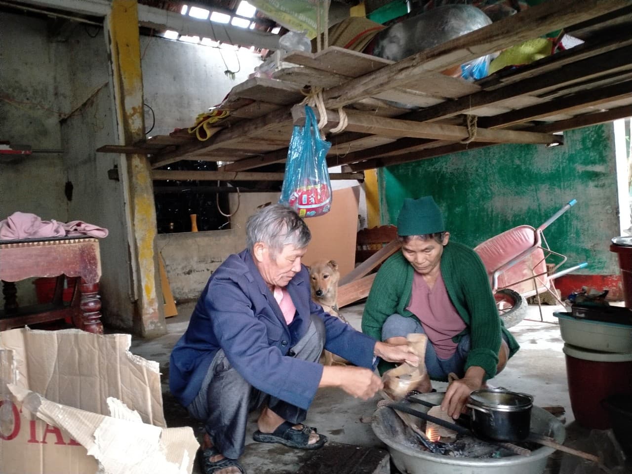 Người dân thôn An Xá mong được hỗ trợ xây dựng nhà vượt lũ