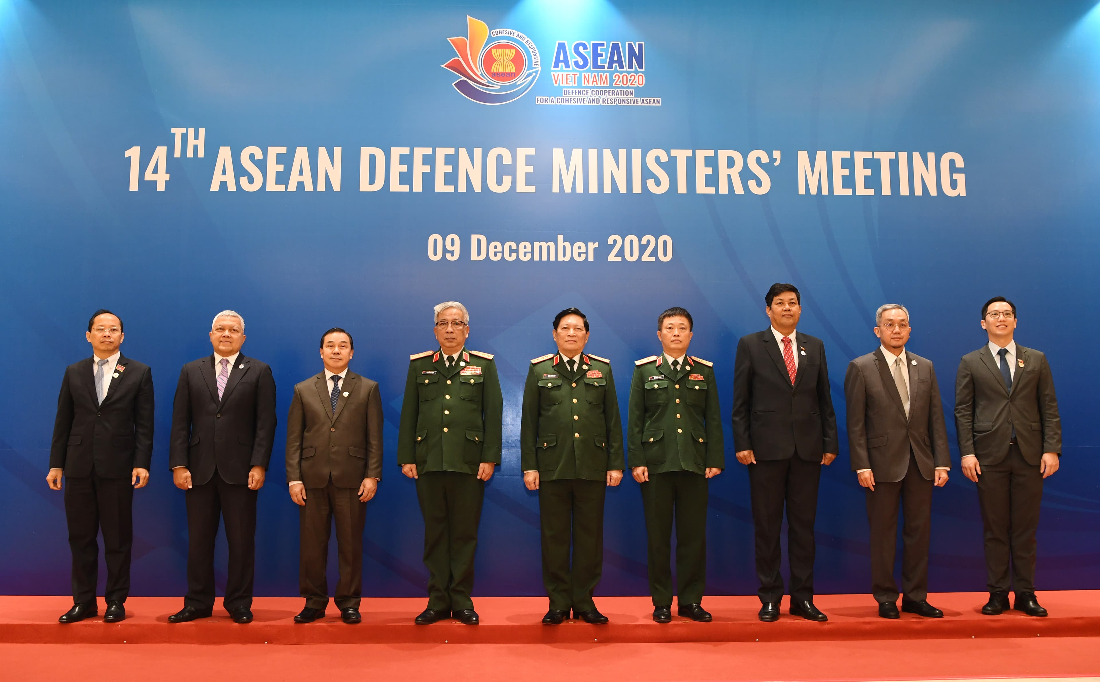 Khai mạc Hội nghị Bộ trưởng Quốc phòng các nước ASEAN lần thứ 14