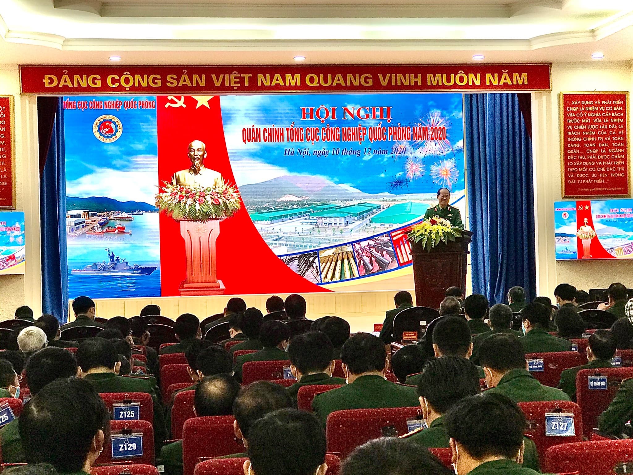 Tổng cục Công nghiệp Quốc phòng tổ chức Hội nghị Quân chính năm 2020