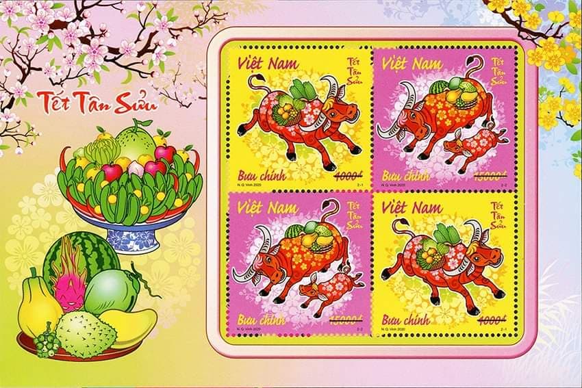Phát hành bộ tem bưu chính “Tết Tân Sửu”