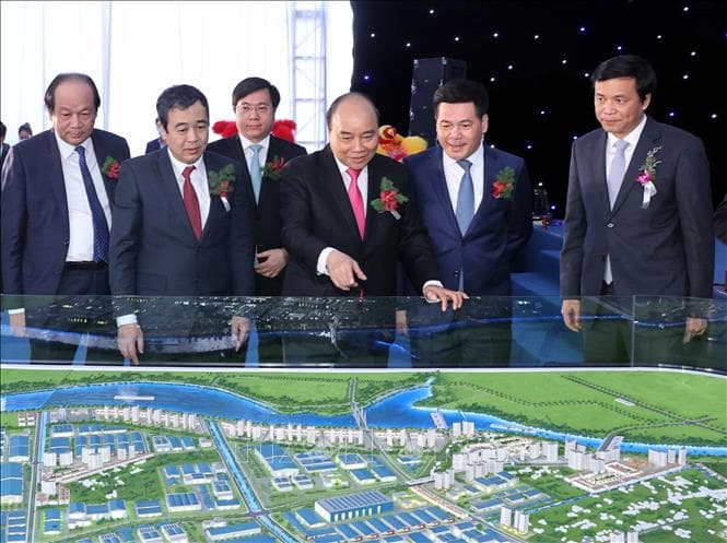 Thủ tướng Nguyễn Xuân Phúc dự lễ động thổ dự án trọng điểm tại Khu kinh tế Thái Bình