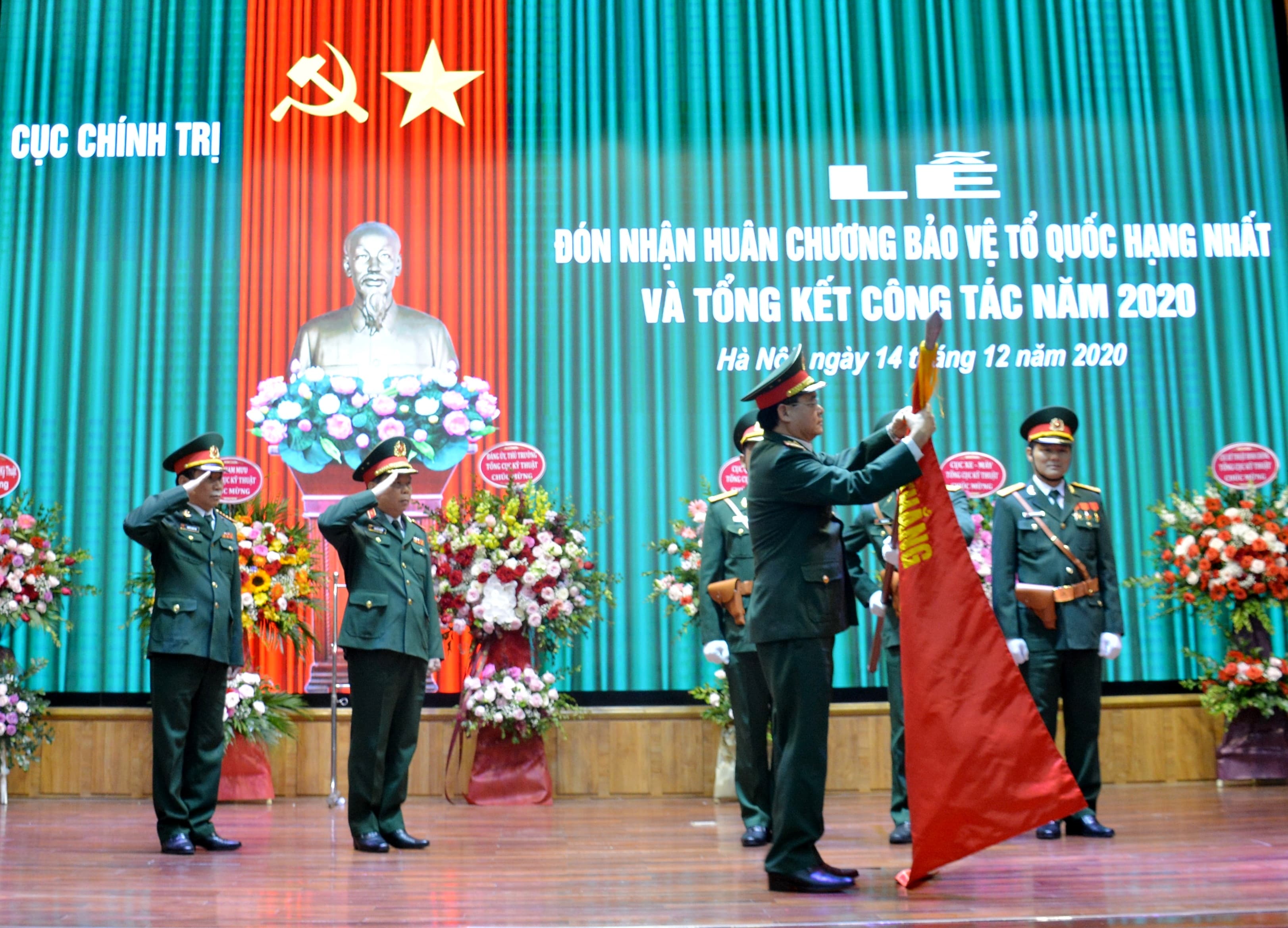 Cục Chính trị, Tổng cục Kỹ thuật đón nhận Huân chương Bảo vệ Tổ quốc hạng Nhất