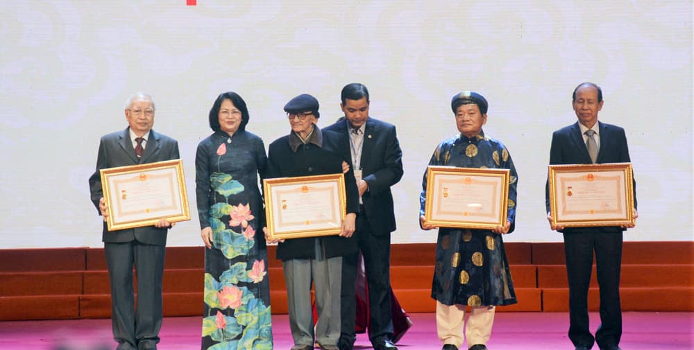 Lễ trao tặng, truy tặng danh hiệu “Nghệ nhân Nhân dân”, “Nghệ nhân Ưu tú” 2020