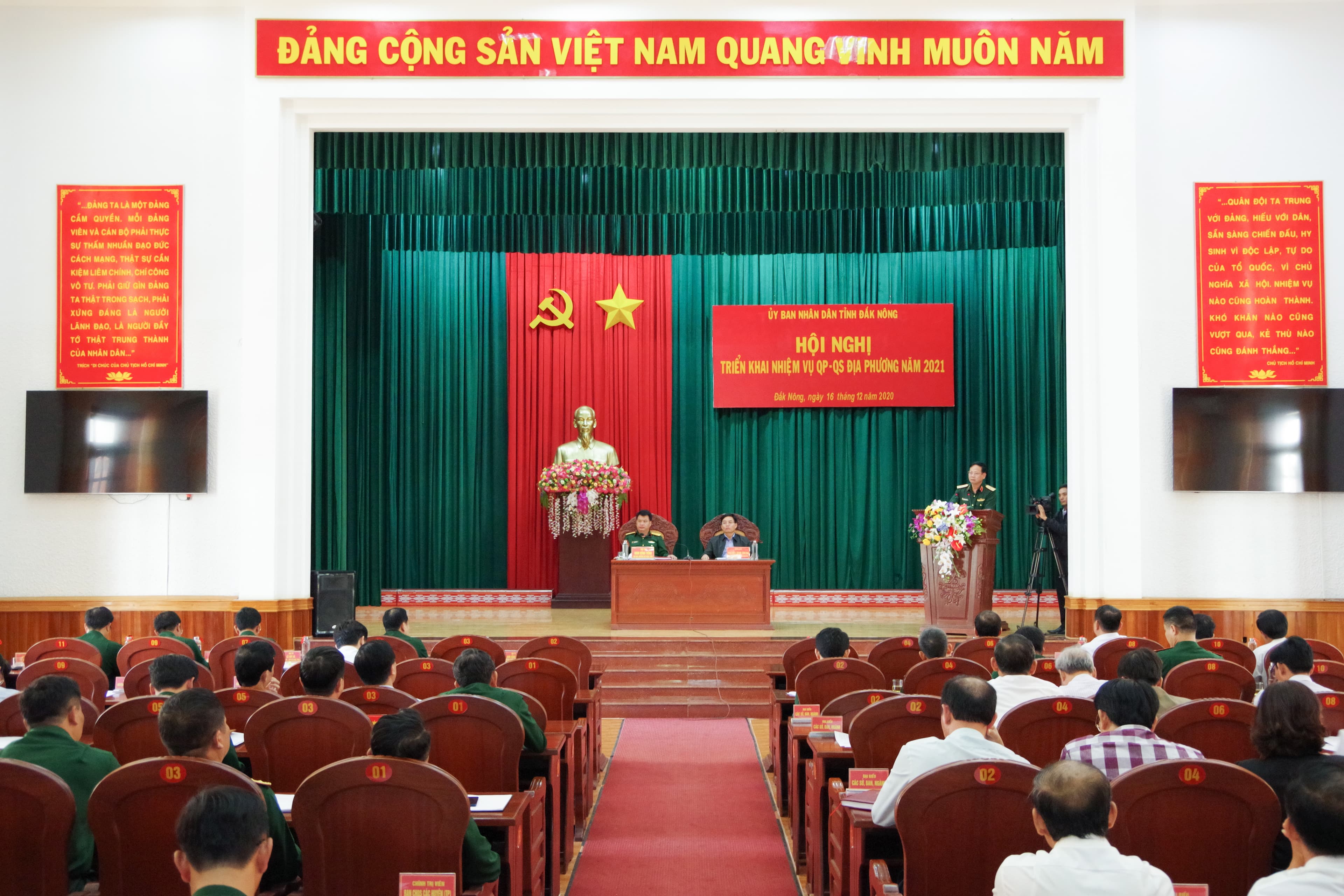 Đắk Nông triển khai nhiệm vụ quốc phòng, quân sự địa phương năm 2021
