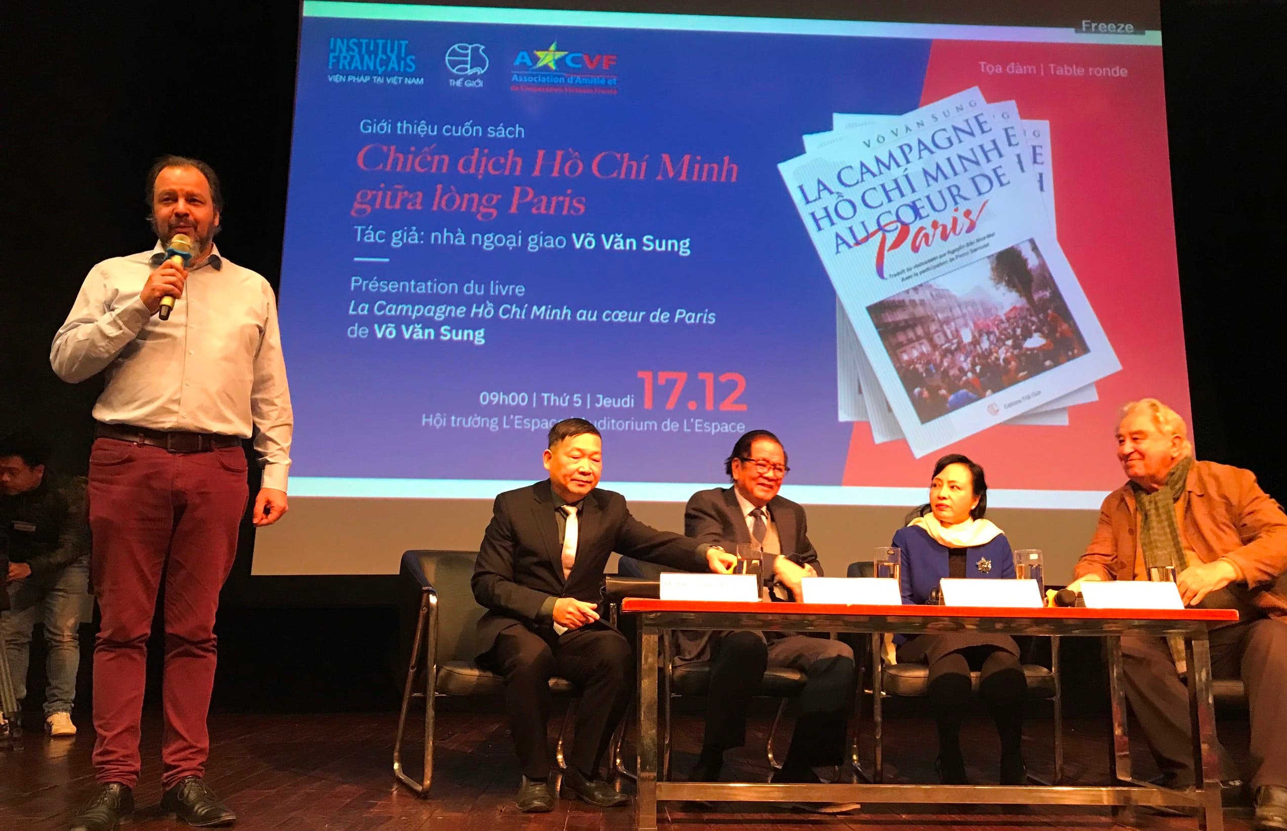 Tái hiện tầm vóc ngoại giao Việt Nam qua "Chiến dịch Hồ Chí Minh giữa lòng Paris"