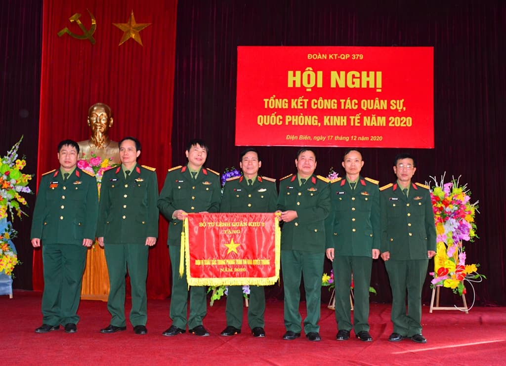 Đoàn Kinh tế-Quốc phòng 379 tổng kết công tác quân sự, quốc phòng, kinh tế năm 2020
