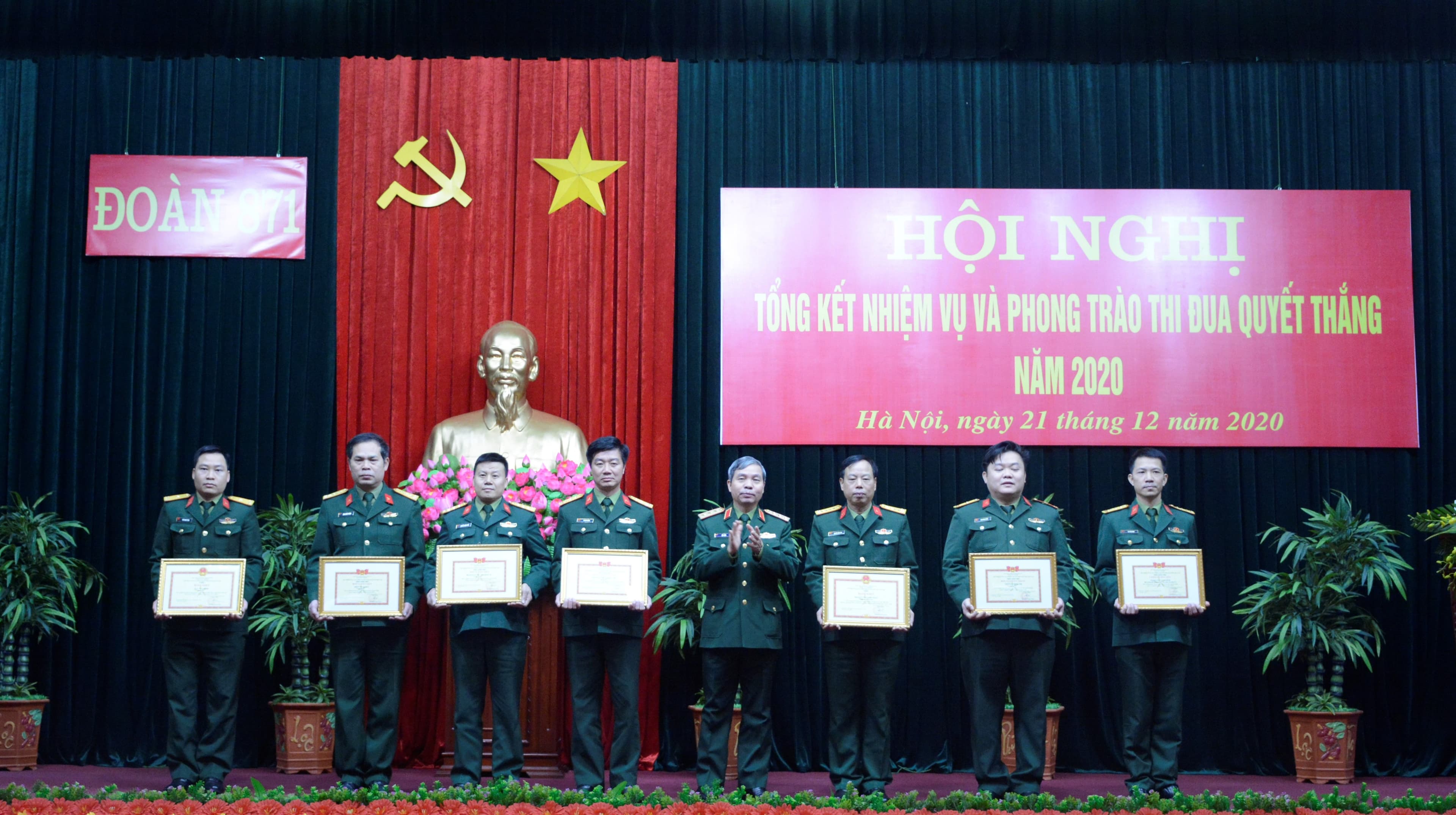 Đoàn 871 tổng kết nhiệm vụ năm 2020