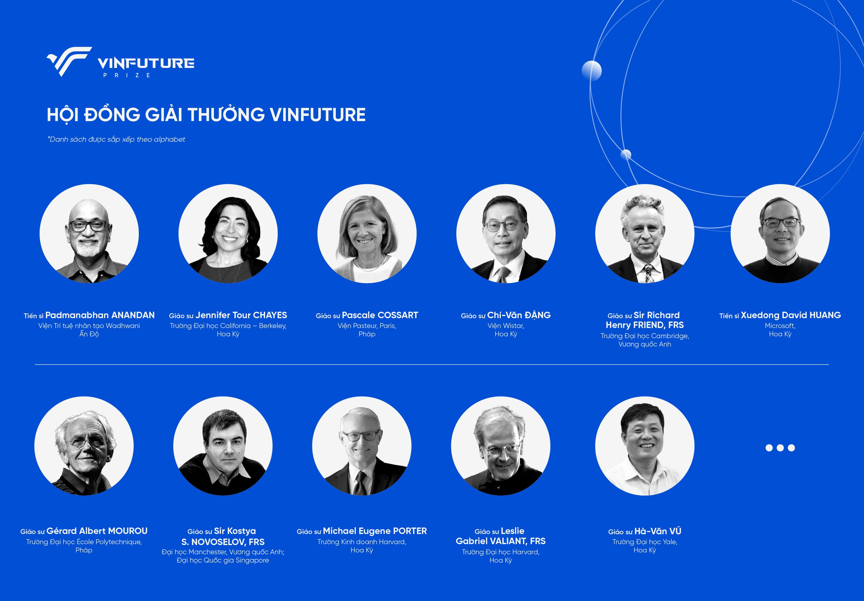 Công bố Giải thưởng toàn cầu VinFuture dành cho khoa học và công nghệ