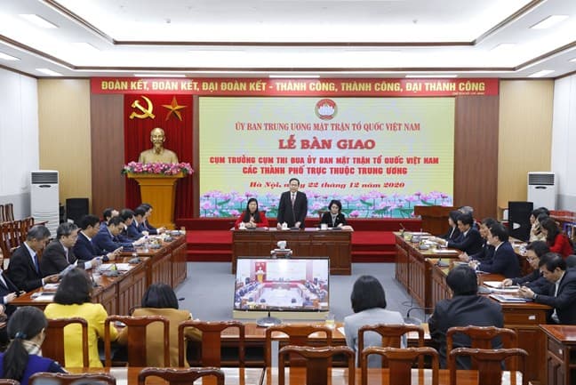 Phát huy trách nhiệm là đầu tàu trong hệ thống Mặt trận Tổ quốc cả nước