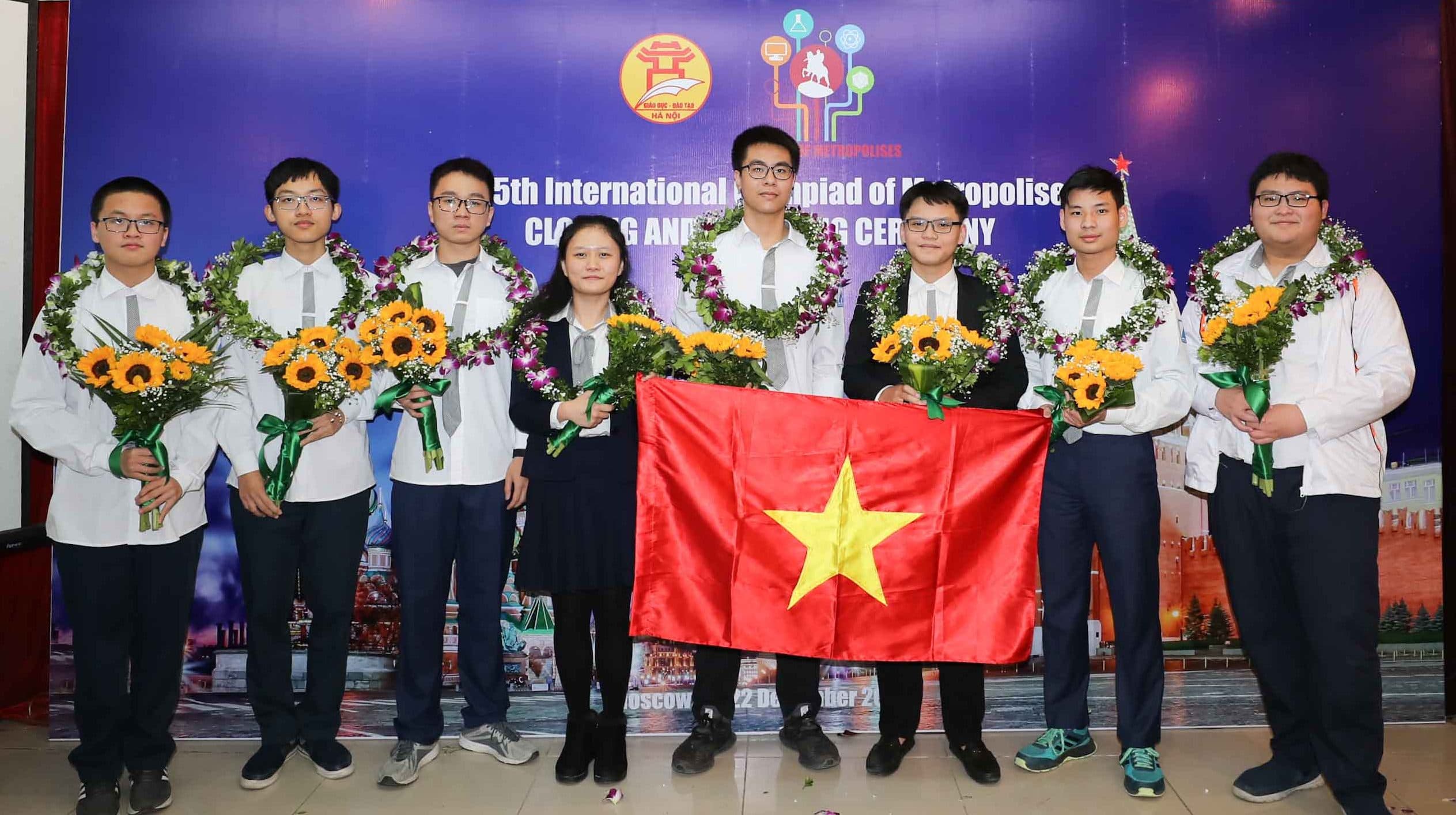 Học sinh Hà Nội đoạt thành tích xuất sắc